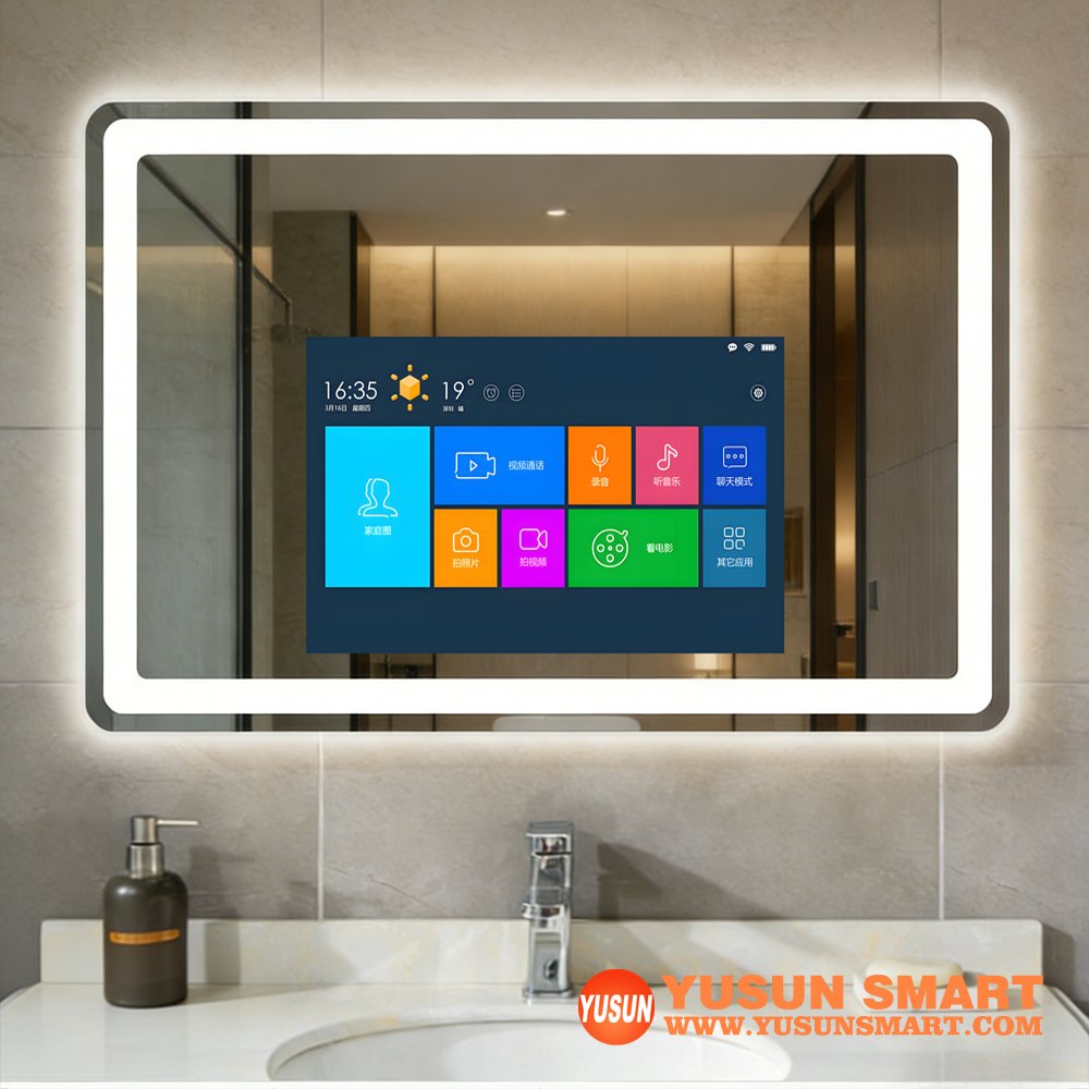 Smart Magic Mirror Front View