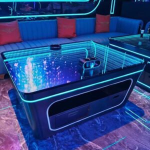 YUSUNSMART branded Infinity Mirror Coffee Table in KTV, RGB LED