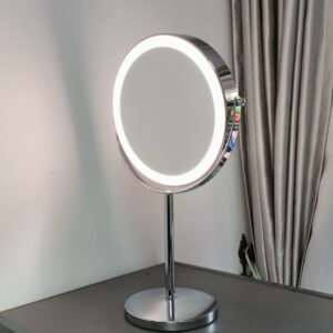 Double Sided LED Makeup Mirror with Lights - Bright LED Light, 1X/10X Magnification YUSUNSMART