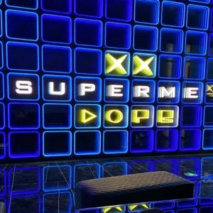 3D Nightclub Wall Panel Infinity Mirror LED Light for KTV Bar Club Esports Hote