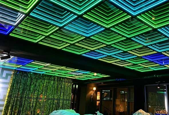 project-4 Infinity Mirror Ceiling Panels YUSUN SMART