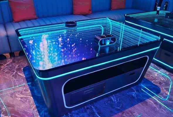 project-4 Infinity Mirror Coffee Table YUSUN SMART