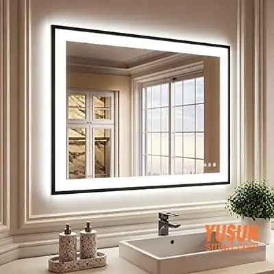 Classic Framed LED Mirror | Colonial Boutique Hotel Bathroom Mirror