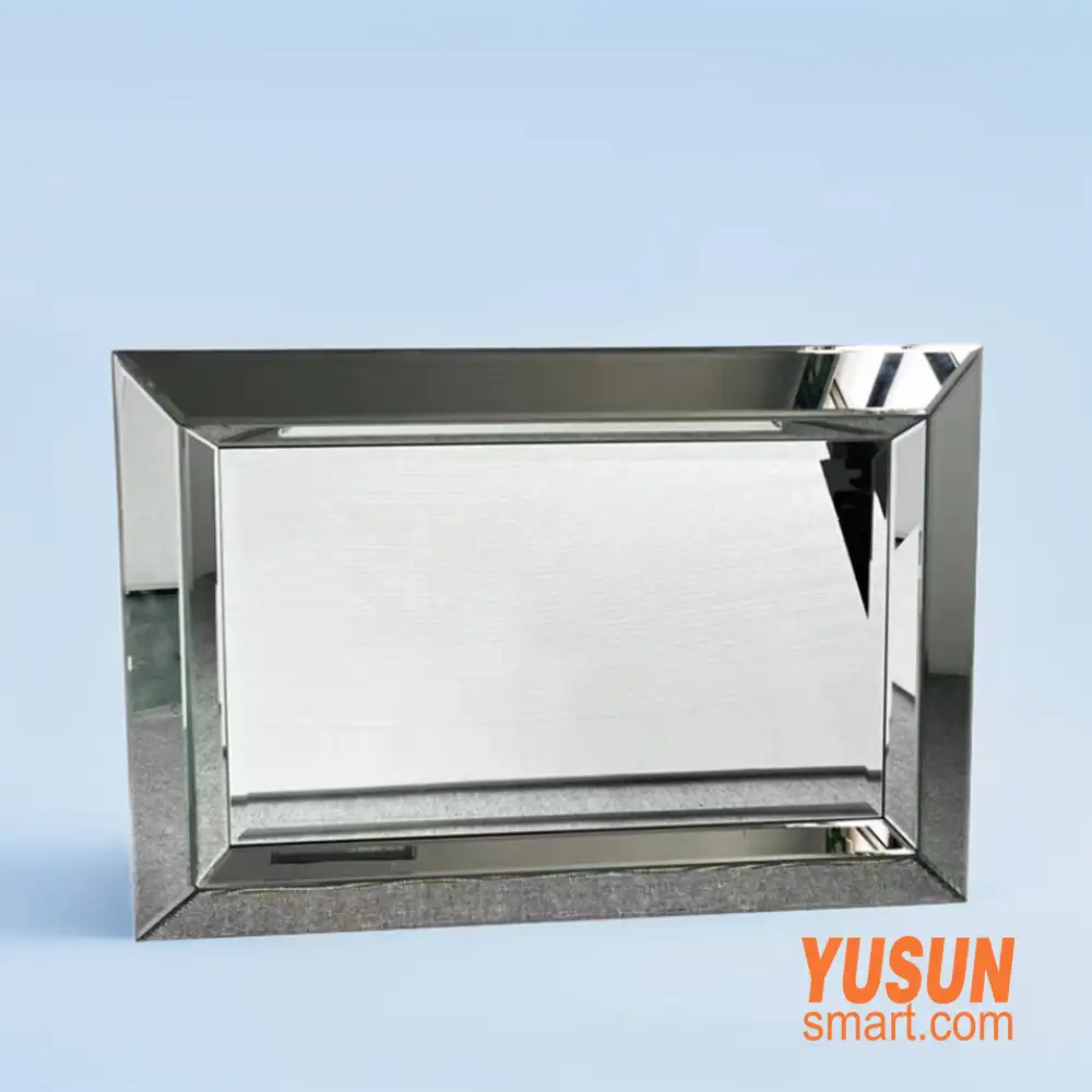 YUSUN SMART simple mirror‑framed rectangular wall‑mount decorative mirror for modern interior